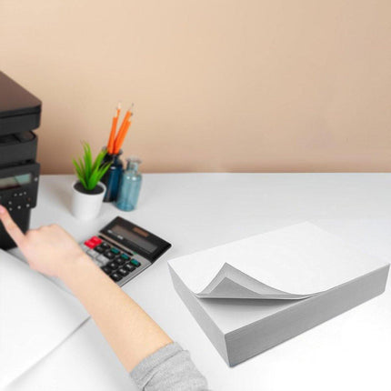 2500pcs A4 Copy Printing Paper White Office Draft Paper for Home and Business