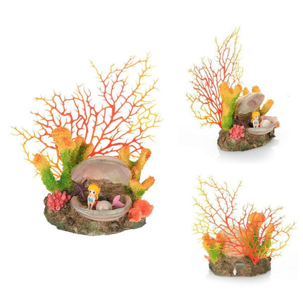 Aquarium Resin Coral Decorations for Fish Tank Marine Simulation Micro Landscape