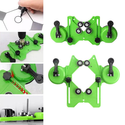 Multifunction Glass Tile Positioning Tool Drill Chuck Marble Hole Punching Tool