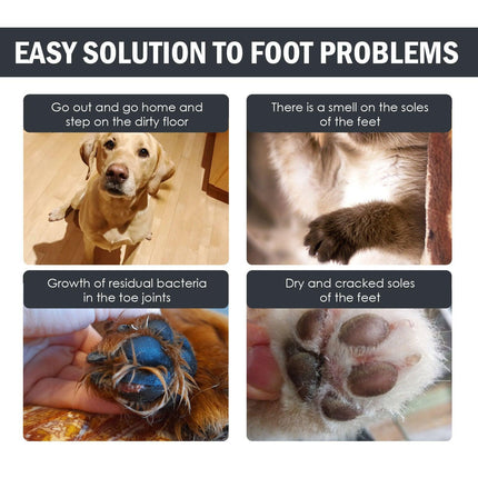 Pet Paw Cleaner Dog Cat Foot Pad Deep Clean Grooming Care Supplies Protection