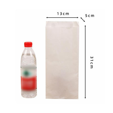1000PCS 31*13*5CM Paper Bag Oil Proof Large Capacity Bakery Bags For Food Aimall