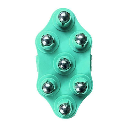 Handheld Massager Seven Trigger Points PVC POM Carbon Steel Ball Relax Muscles - Aimall