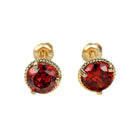 Three Claws Twisted Lace Threaded Stud Earrings Simple Elegant Earrings Women