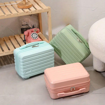 Portable 14 Inch Suitcase Mini Small Travel Storage Hand Gift Box