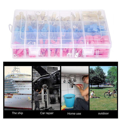 240PCS Heat Shrink Wire Connectors Electrical Crimp Marine Automotive Terminals - Aimall