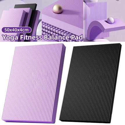 Balance Mat Non Slip Yoga Fitness Mat Flat Support for Home Workout Exercises