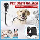 Dog and Cat Grooming Bath Holder Pet Clipper Blow-Dry Leash Table Sling Set