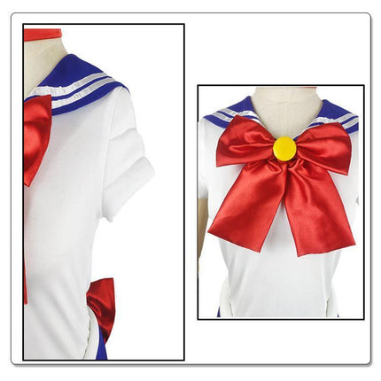 Anime Sailor Moon Tsukino Usagi Cosplay Costume Uniform Dress Halloween Outfits AU - Aimall