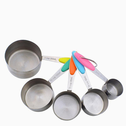 Measuring Spoons Cups 10PCS Stainless Steel Baking Teaspoon Kitchen Gadget Kit - Aimall