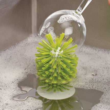 Glass Cleaning Brush for Wine Glasses Cup Scrub Brush Kitchen Tools Long Handle