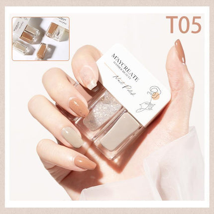 Fashion 11 Styles 3 in 1 One Step Gel Nail Polish Quick Drying Gel Varnish 12ml - Aimall
