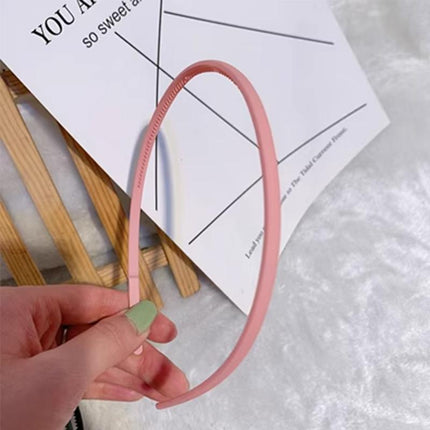 Women Frosted Headband Hairband Lady Hair Hoop Hair Accessories Headwear Decor - Aimall