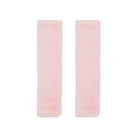 Winter Plush Shoulder Strap Cover Neck Cushion Pad for Comfortable Car Travel 2PCS