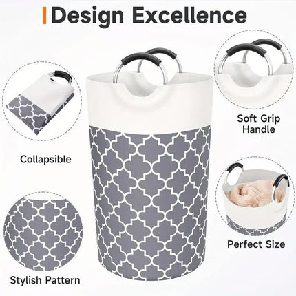 82L Large Capacity Laundry Basket for Dirty Clothes Toy Storage and Organizing