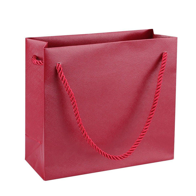 10PCS Red Tote Bags Durable Reusable Shopping Bags for Groceries and Gifts