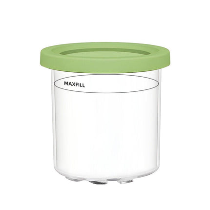 1 or 2 Pieces Ice Cream Tin Container Storage Box for Ice Cream Making Home