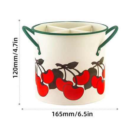 Iron Kitchen Organiser Storage Divider Bucket Rack Home Storage Organizer