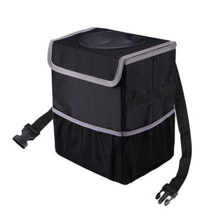 Hanging Car Storage Box Multifunctional Car Rubbish Bin Organizer for Vehicle