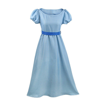 Peter Pan Cos Peter Pan PeterPan Princess Wendy Cosplay Costume Long Dress Performance Clothes