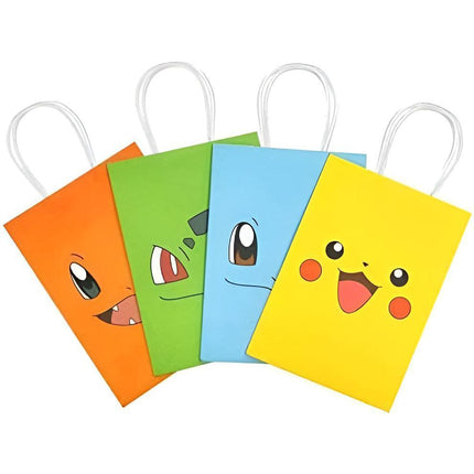 40PCS Cartoon Expression Portable Dinosaur Gift Bag AU