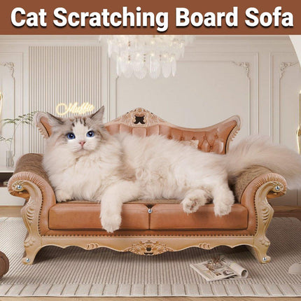 Cat Sofa Scratcher Furniture Protector Anti-Scratch Chaise Lounge Bed Cat Toy