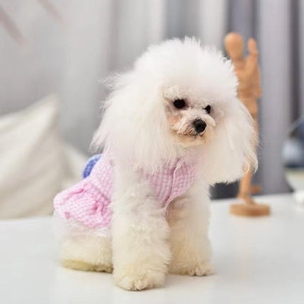 Cute Small Dog Dress Puppy Clothing Pet Apparel for Summer Fashion Outfit