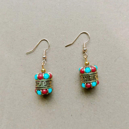 Retro Ethnic Style Earrings Fashion Jewelry for Women Bohemian Accessories
