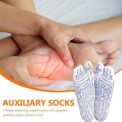 Chinese Acupressure Socks Traditional Massage Therapy Socks Meridian Therapy