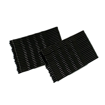 40 PCS Short Black Waved Hair Pins Bobby Pins Grips Salon Dance Hair Accessories - Aimall