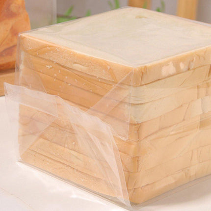 50pcs Resealable Clear Bread Toast Bags Food Storage Airtight Packaging