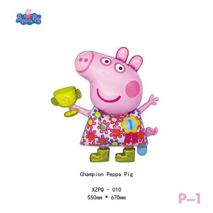 Peppa Pig Air-filled Foil Balloon Kids Birthday Theme Party Decoration AU - Aimall