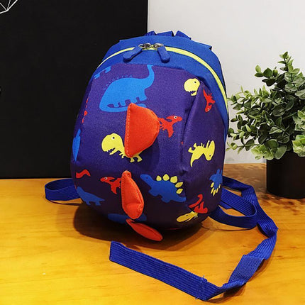 Kids Safety Harness Backpack Leash Child Toddler Anti-lost Dinosaur Bag Cartoon - Aimall