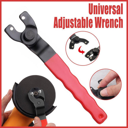 Adjustable Pin Wrench 10-40mm Angle Grinder Universal Nut Spanner Red New - Aimall