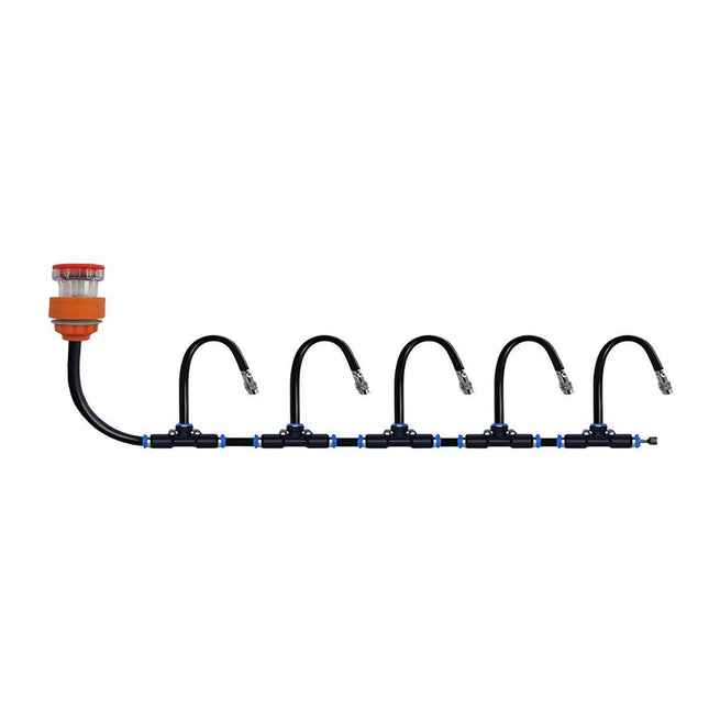 5M 10M 20M Garden Watering System Adjustable Spray Irrigation Hose Sprinkler