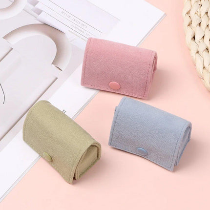 5pcs Portable Mini Jewelry Ring Box Travel Storage Case Small Jewelry Organizer