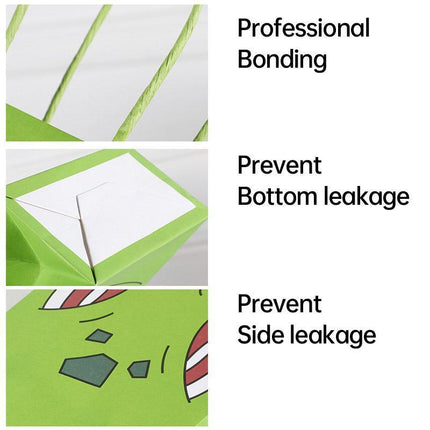 40PCS Cartoon Expression Portable Dinosaur Gift Bag AU