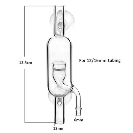 CO2 Carbon Dioxide Refiner for Fish Tank Aquarium with Trumpet Water Outlet