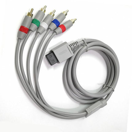 HDTV 5 RCA Component HD TV Audio Video Cable for Nintendo Wii amp WiiU U Console - Aimall