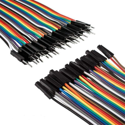 40PCS Dupont Cable 20cm Jumper Wire for Arduino RPi breadboard - Aimall