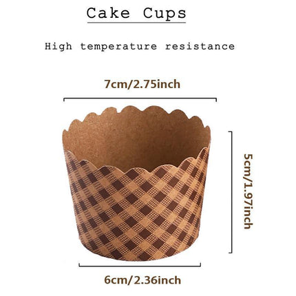 1000PCS Cake Cups Cupcake Molds Cupcake Holder Paper Baking Cups Liners Aimall