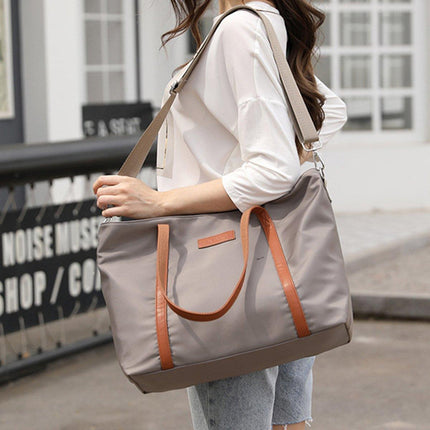 Fashion Nylon Shoulder Bag Large Capacity Tote Handbag Travel Purse for Women