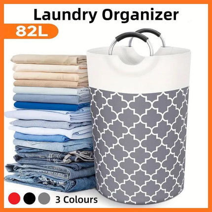 82L Large Capacity Laundry Basket for Dirty Clothes Toy Storage and Organizing