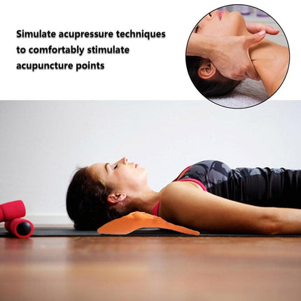 Orthopedic Lumbar Pillow Acupressure Massage Cushion for Back Neck Pain Relief