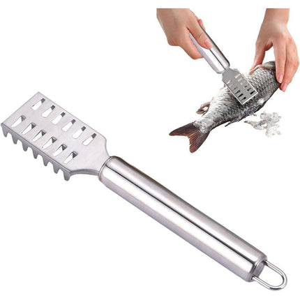 Stainless Steel Fish Scale Knife Easy Home Scale Removal Kitchen Tool Scraper