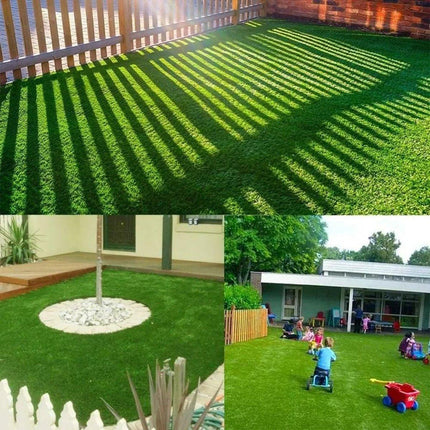 10SQM Artificial Grass Synthetic Turf Lawn 2x5m Fake Plant Plastic 30mm Height