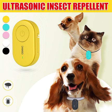 Ultrasonic Pest Repeller Reject Electronic Flea Tick Mosquito Insect Control