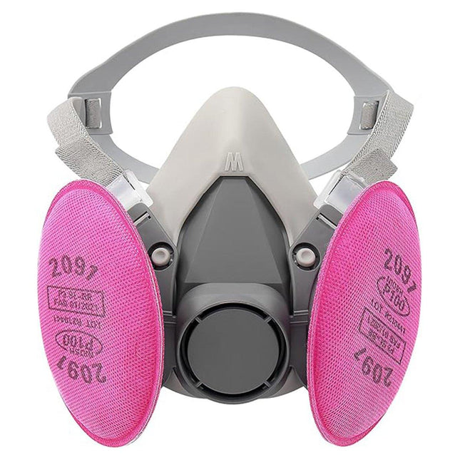 Protective Half Mask for Painting Pesticide Dustproof Decoration Safety Gear