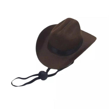 Adjustable Dog Hat Pet Puppy Cowboy Sun Cap Cosplay Party Show Hat Dog and Cat