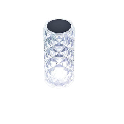 LED Crystal Table Lamp Diamond Rose Bar Night Light Touch Atmosphere Bedside HOT - Aimall