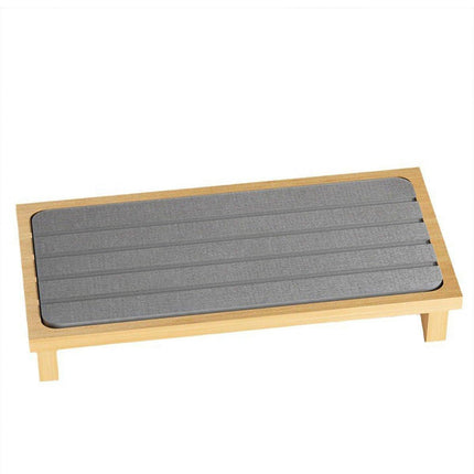 Countertop Absorbent Drainage Mat Sink Splash Pad Bathroom Tray Water Catcher